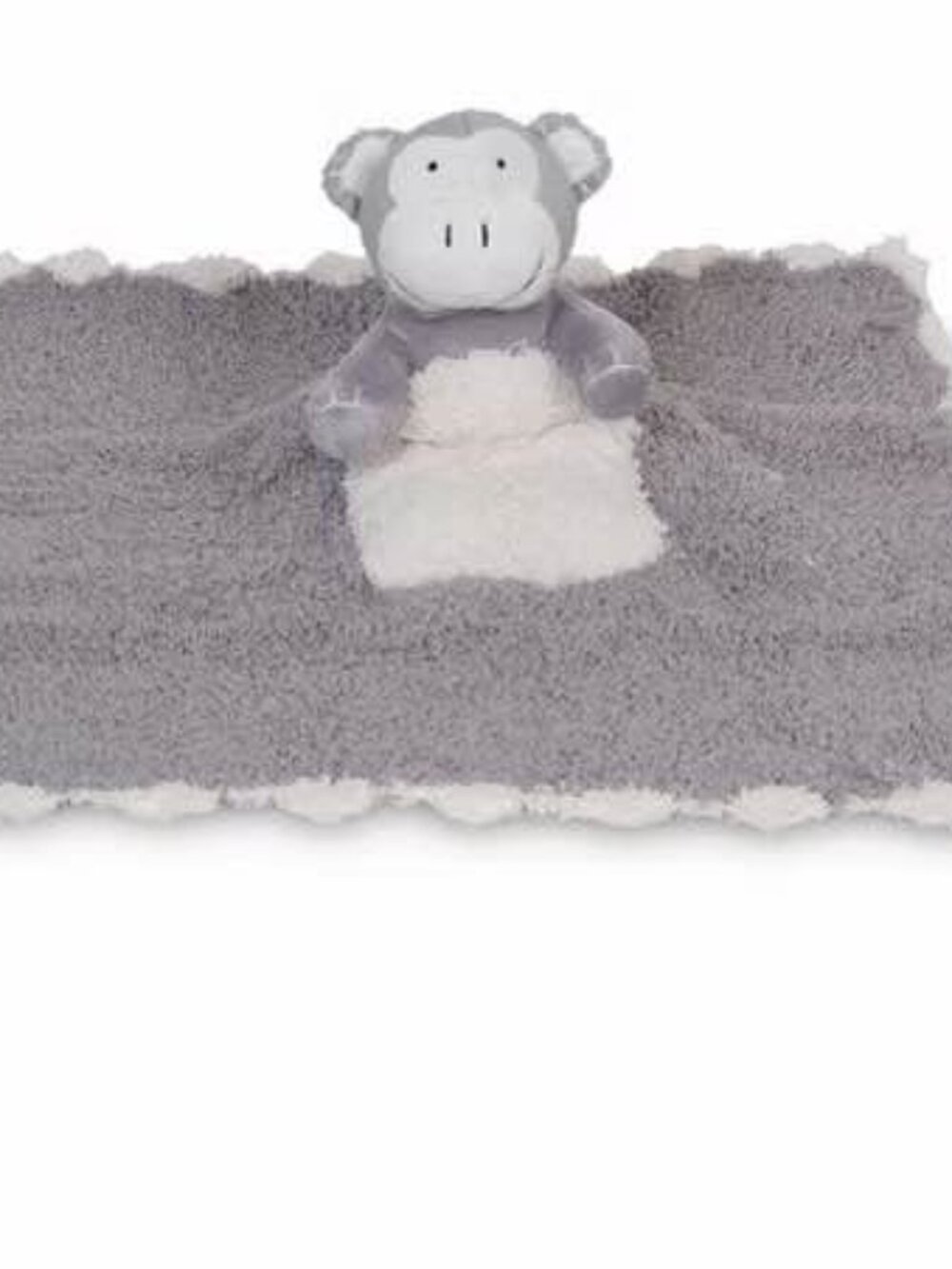 Barefoot Dreams CozyChic Pocket Buddie- Dove Gray- Monkey